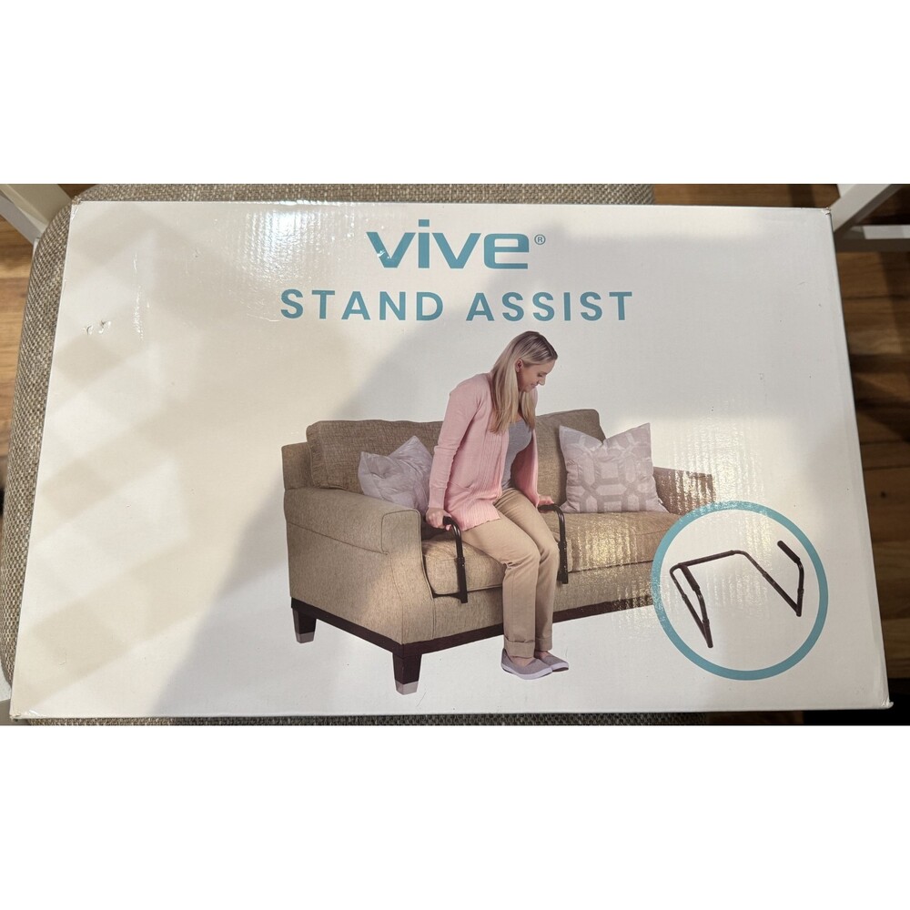 Vive Stand Assist - Mobility Standing Aid Rail for Couch, Chair - Assistance